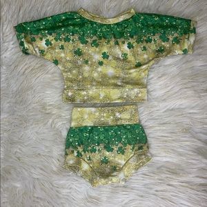St. Patrick’s Day Lounge Set 0-3 Month